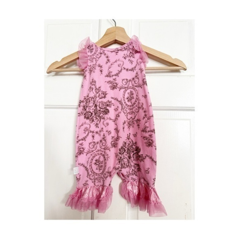 Giggle Moon Soft Cotton Romper Sz 12M